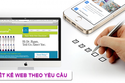 Thiết kế web theo yêu cầu