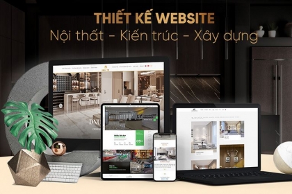 Thiết kế website kiến trúc xây dựng tại Đà Nẵng